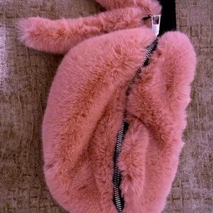 Furry Belt Bag